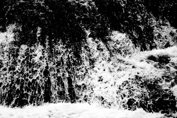 istock Black and white color texture pattern abstract background can be use as wall paper screen saver brochure cover page or for presentations background or article background also have copy space for text. 852001106