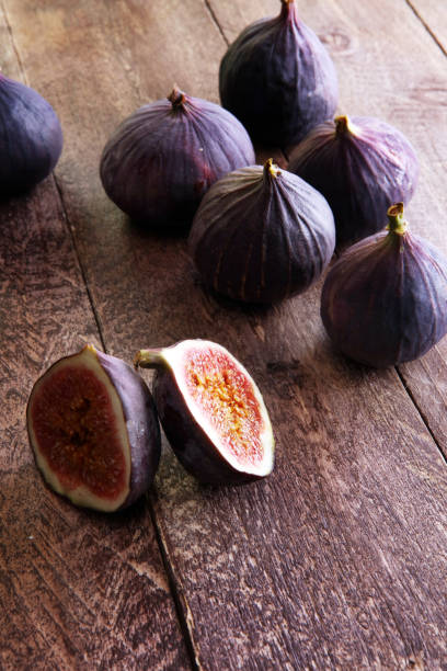 istock Ripe sweet figs. Healthy mediterranean fig fruit. 852004664