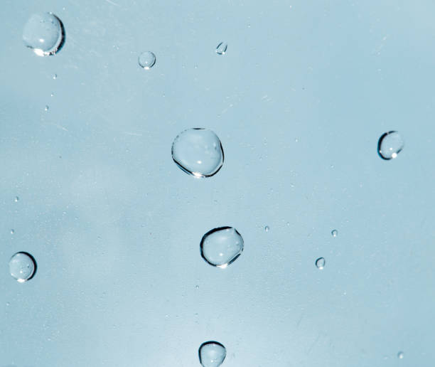istock Background of water drops on glass 852006142