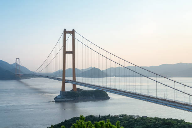 istock zhoushan xihoumen bridge at dusk 852008256