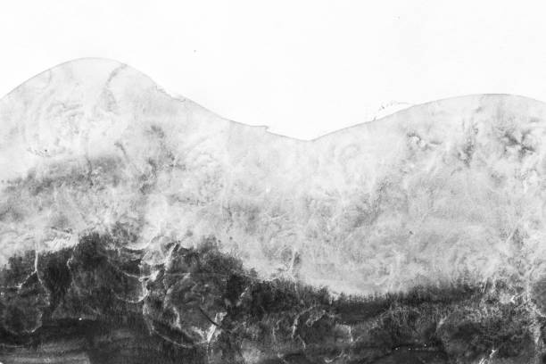 istock abstract painted black and white watercolor background 852008354