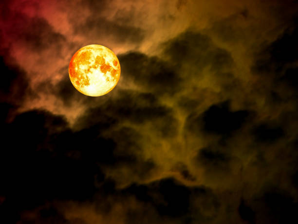 istock super full blood moon in the night sky 852014572