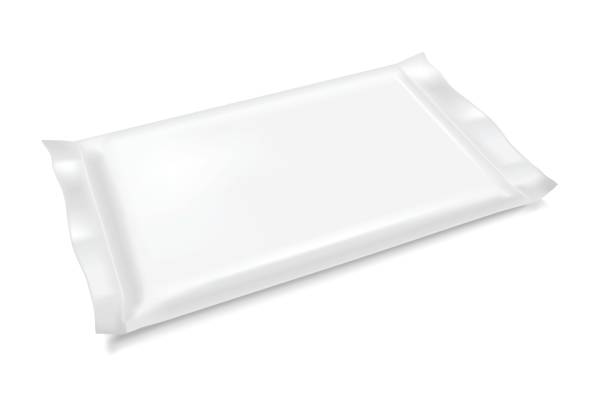 istock White blank foil food snack pack for chips, candy and other products 852016890