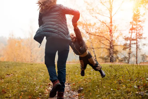 Photo of Mother and child in the park