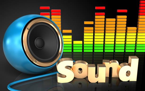istock 3d audio spectrum 'sound' sign 852018720
