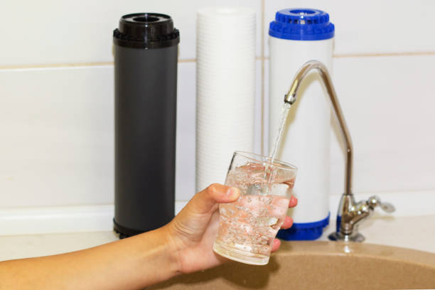 istock Great filters to purify your drinking water an image isolated in the kitchen interior 852019310