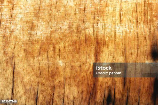 Empty Natural Pattern Wooden Texture For Background Stock Photo - Download Image Now