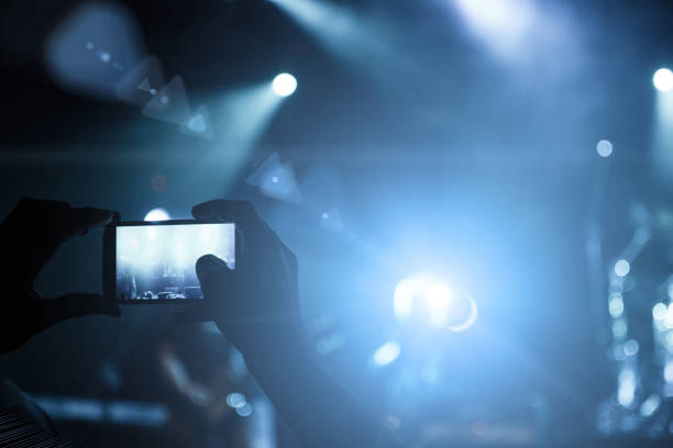 istock Concert crowd in front of a live stage 852030116