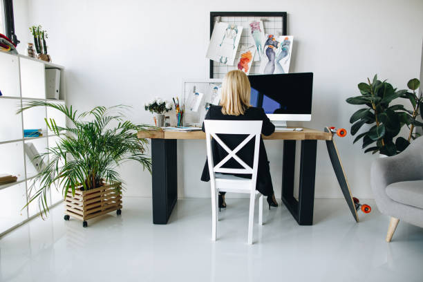 istock fashion designer at workplace 852033464