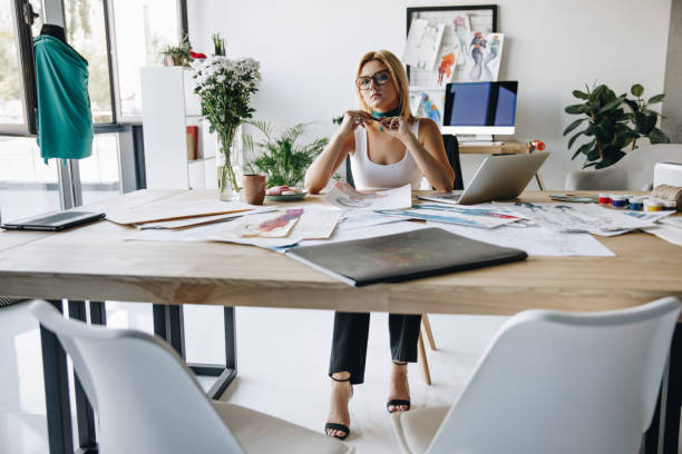 istock young fashion designer at workplace 852034744