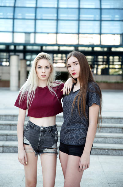 istock Two urban young women outdoor 852035142
