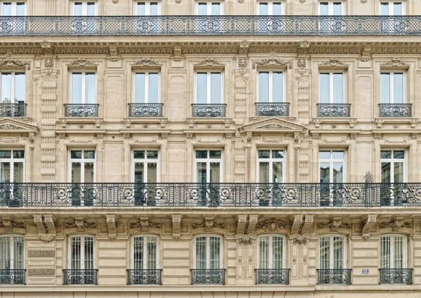 Windows of Paris. - fotografia de stock