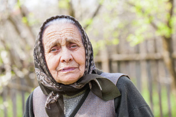istock Happy senior woman portrait 852038364