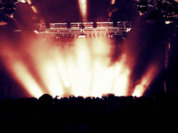 istock Concert crowd in front of a live stage 852048412