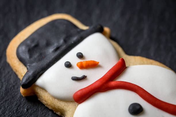 istock Christmas cookies on wooden table 852055114