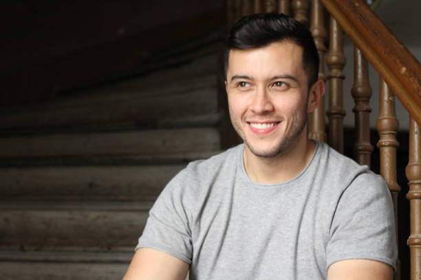 istock Gorgeous man smiling and looking away 852055162