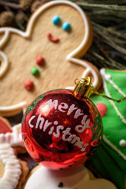 istock Christmas cookies on wooden table 852055270