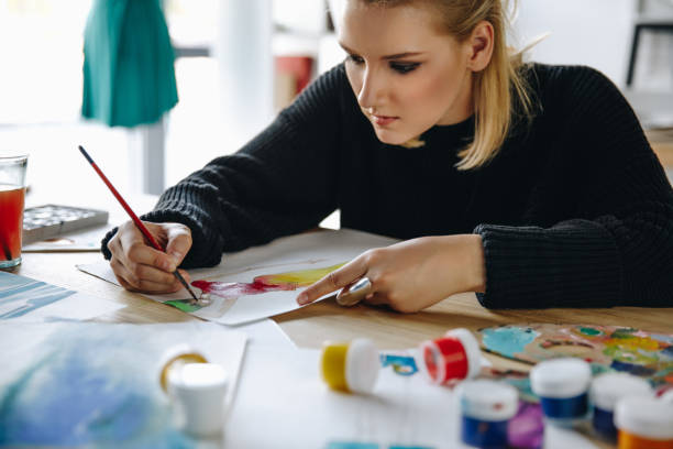 istock Fashion designer drawing sketch 852058554