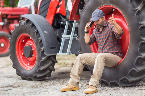 Rubber tire black for tractor agriculture and construction transport