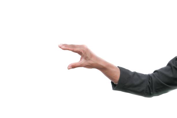 istock hand to holding  signal  or symbol object other  on white background 852065066