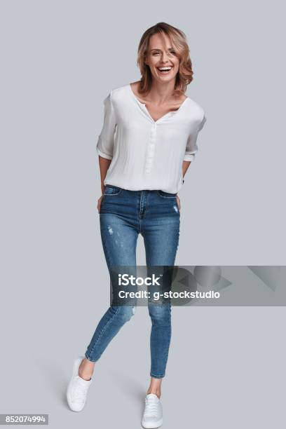 Pure Elegance Stock Photo - Download Image Now - Women, Full Length, One Woman Only