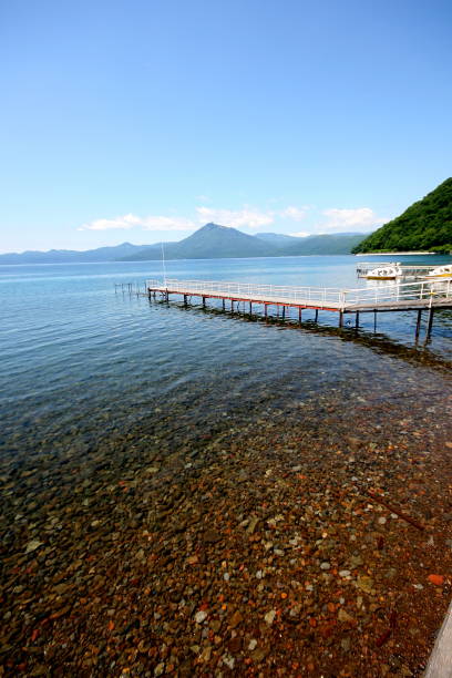 istock lake shikotsu in summer 852084918