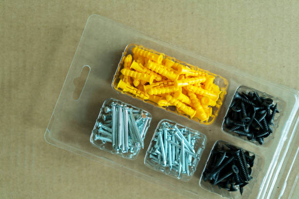 all kinds of nails and screw