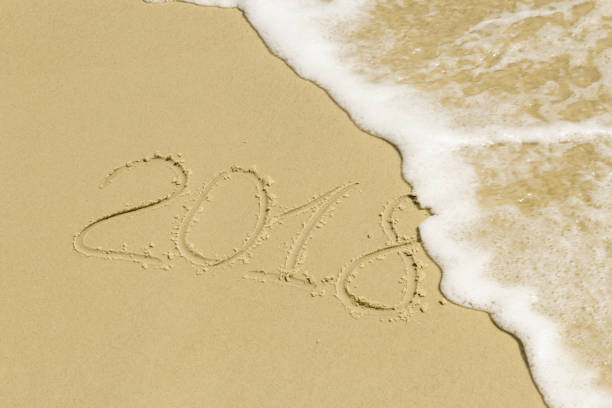 istock Inscription on sand with sea foam 852106828
