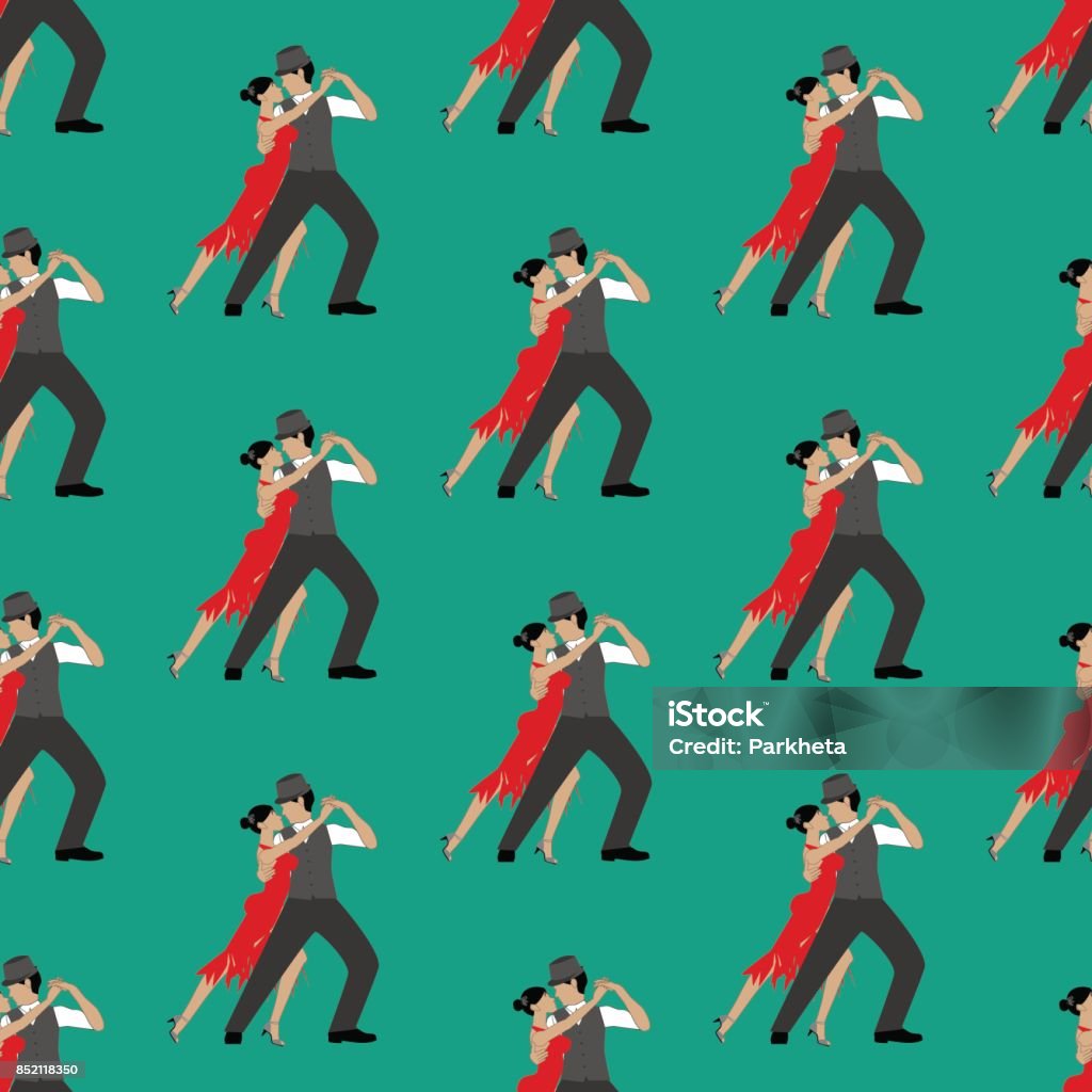 Pattern Tango Tango Seamless Pattern Stock Illustration - Download Image Now - Tango ...