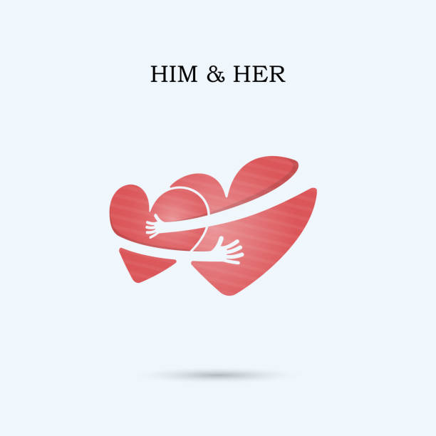 HIM and HER,FRIENDS FOREVER vector icon design template.Wedding sign.Bridegroom and Bride icon idea concept.Family,man,woman,boy and girl,Boyfriend and girlfriend.Love and Heart Care sign HIM and HER,FRIENDS FOREVER vector icon design template.Wedding sign.Bridegroom and Bride icon idea concept.Family,man,woman,boy and girl,Boyfriend and girlfriend.Love and Heart Care sign.Vector illustration bride hugging father on wedding day stock illustrations