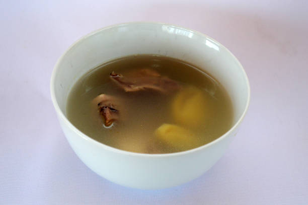 istock Poultry juice with African eggplant or angive bringelle 852142004