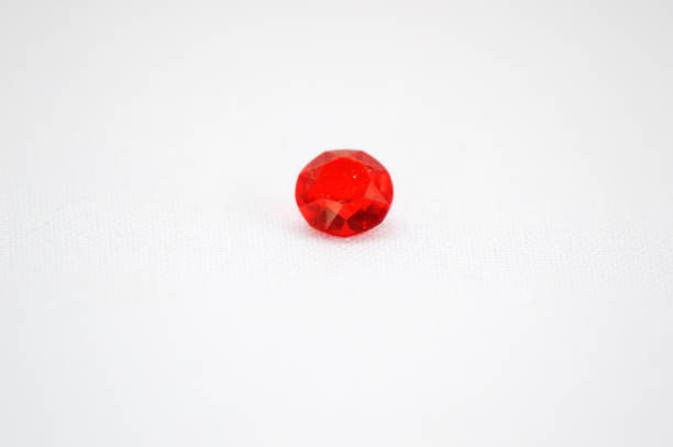 istock Precious stone made of red zirconium oxide 852146080