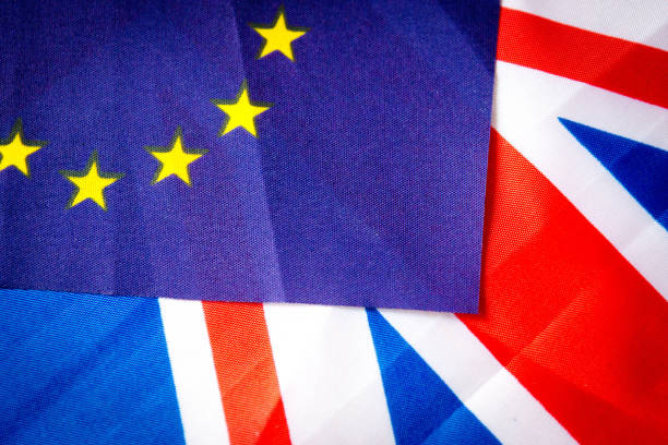 istock UK and Euro flags 852153194