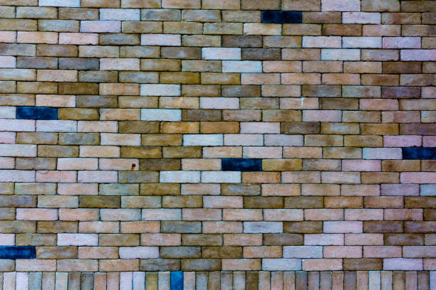 istock vintage red brick wall in rural room for abstract background 852162716