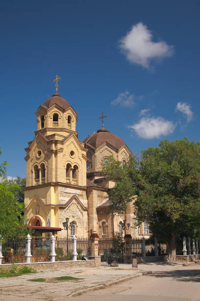 igreja de st. elias em eupatoria - yevpatoria - fotografias e filmes do acervo