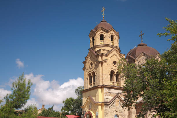 igreja de st. elias em eupatoria - yevpatoria - fotografias e filmes do acervo