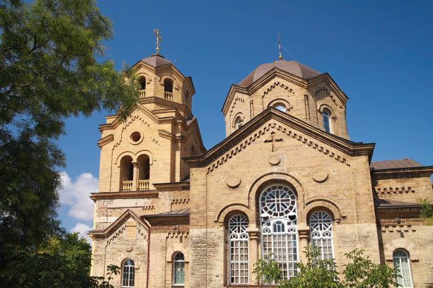 igreja de st. elias em eupatoria - yevpatoria - fotografias e filmes do acervo