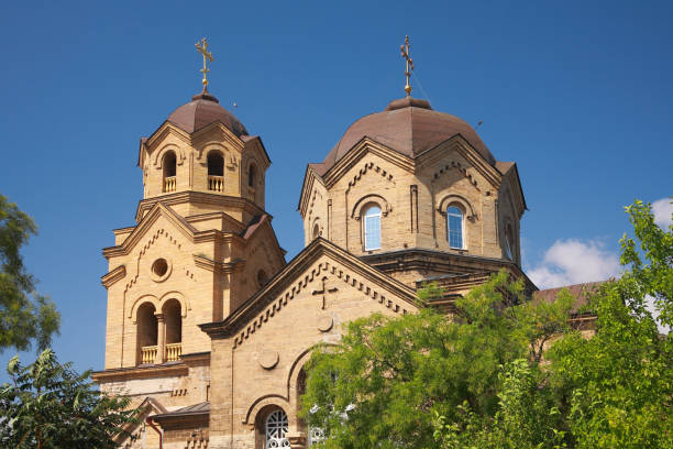 igreja de st. elias em eupatoria - yevpatoria - fotografias e filmes do acervo