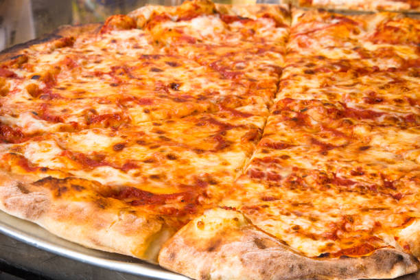 NYC Pizzaria Pizza Pie stock photo