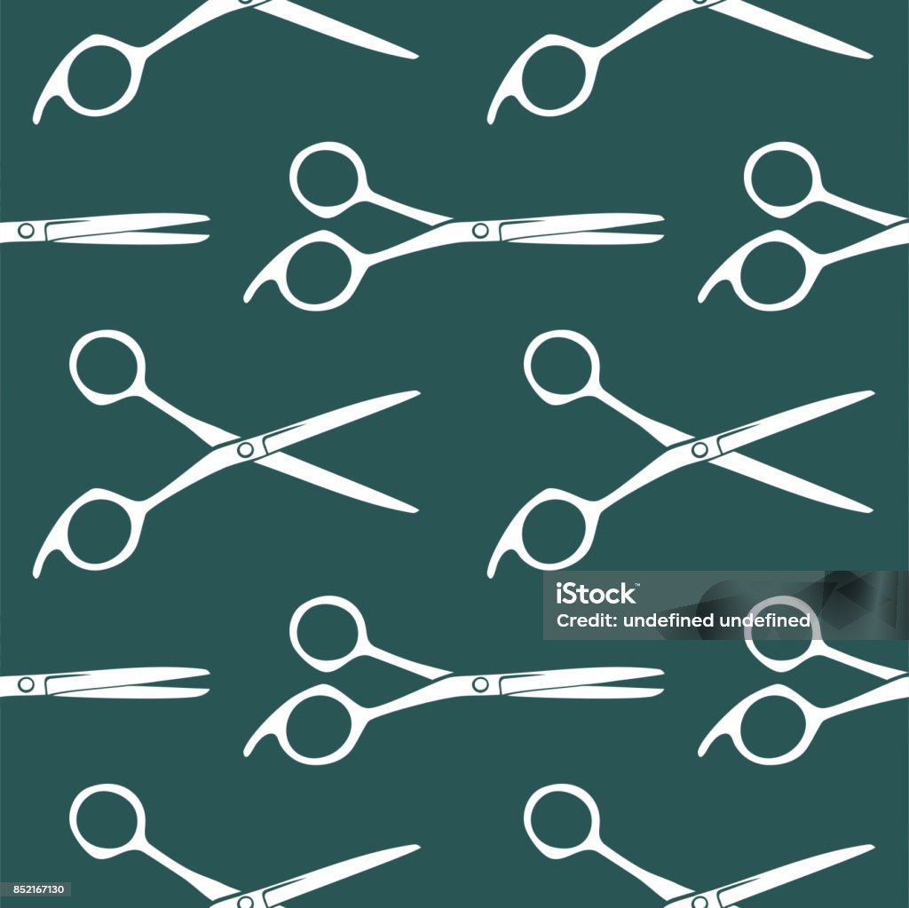 Pattern Scissors Sample Vector Scissors Pattern Stock Illustration - Download Image Now ...
