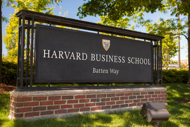 Harvard University stock photo
