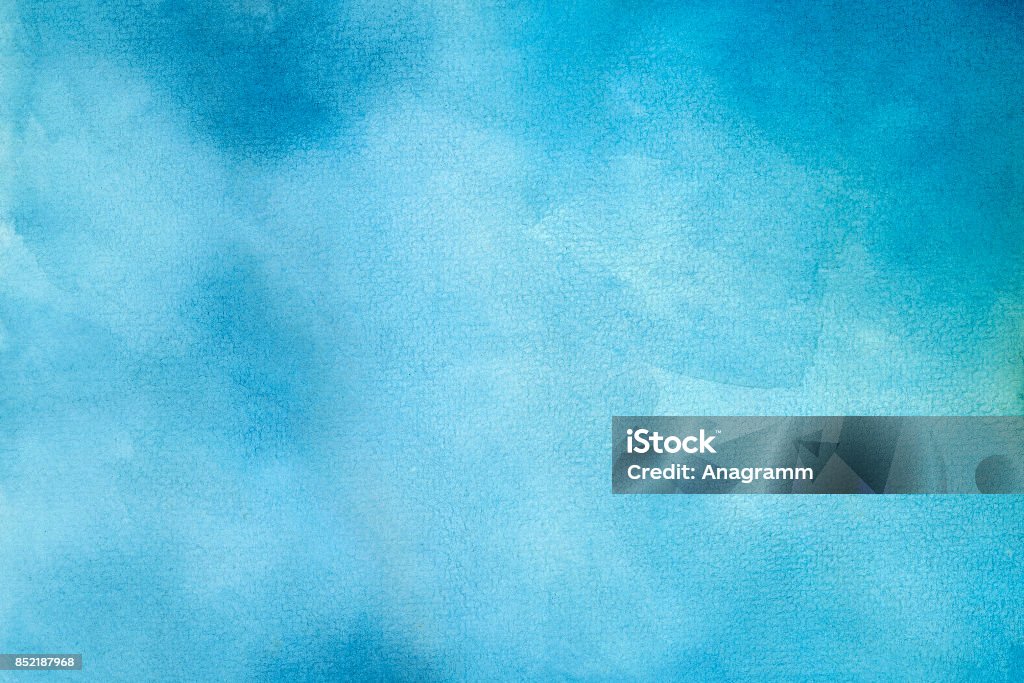 Blue Water Color Background Abstract blue watercolor background in high resolution Blue Stock Photo