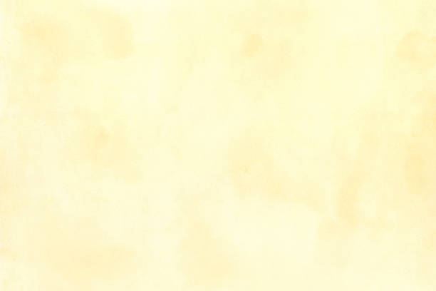 Yellow Water Color Background
