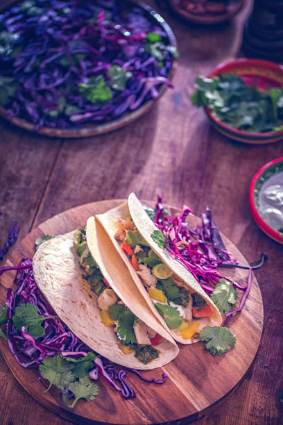 istock Fish Tortilla Sandwich with Vegetables 852195104
