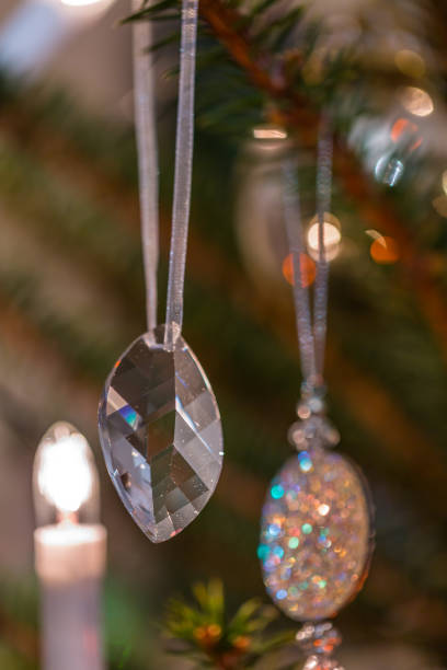istock Christmas decoration on the spruce tree 852195404