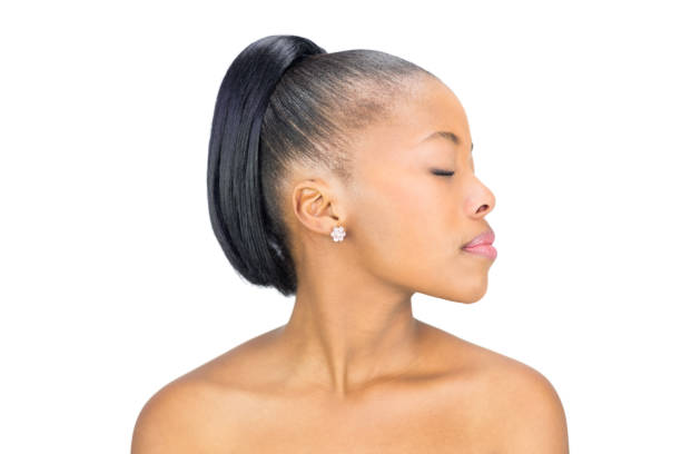 istock Attractive black woman looking away 852200496