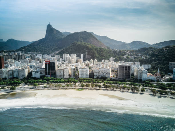 istock aerial view on Rio coastline from Botafogo Bay 852217964
