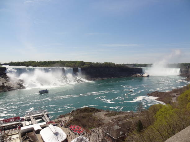 istock The waterfalls at the Niagara Falls 852243128