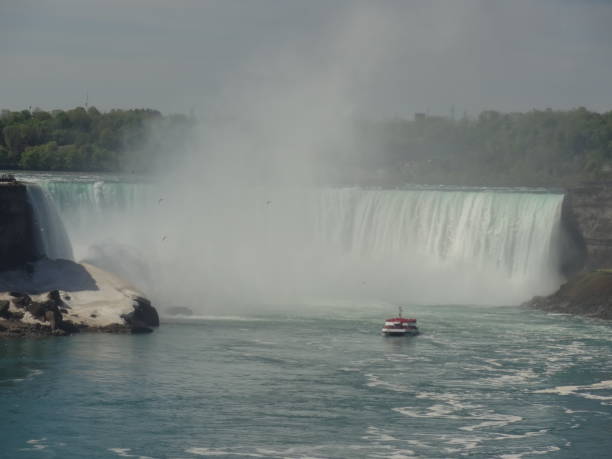 istock The waterfalls at the Niagara Falls 852243232