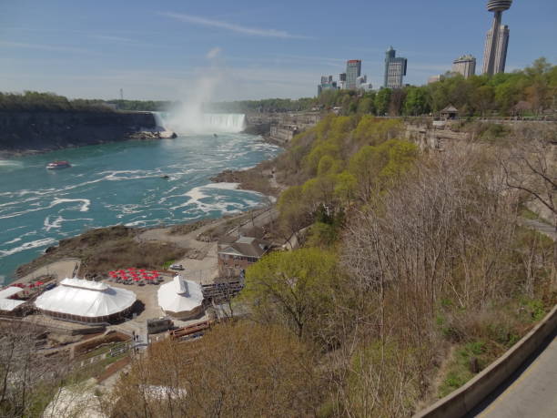 istock The waterfalls at the Niagara Falls 852243246